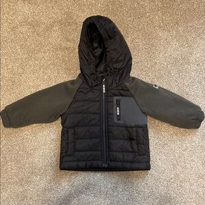 OshKosh B'gosh black Jacket Baby 12 month